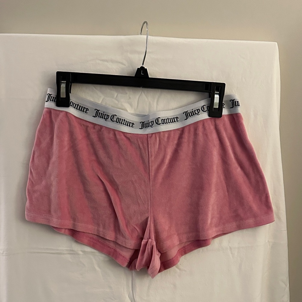 Juicy Couture Pink Velour Sleep Shorts